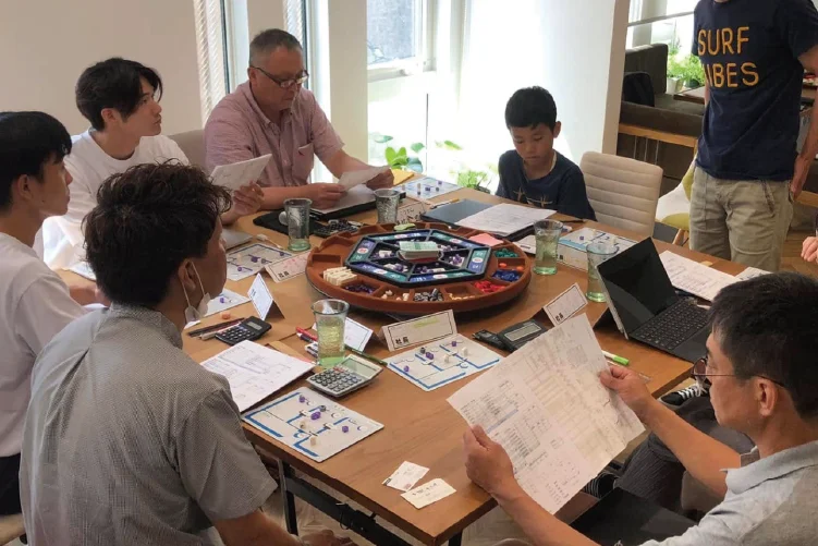 ボードゲームによる経営学習会